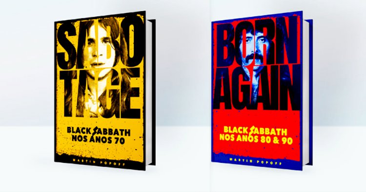 Black Sabbath lança coleção de livros sobre a banda chega ao Brasil